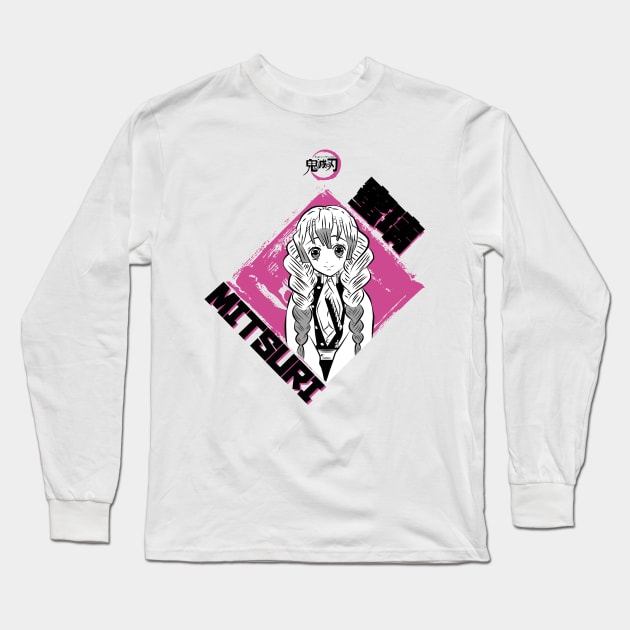 DEMON SLAYER: MITSURI KANROJI Long Sleeve T-Shirt by FunGangStore